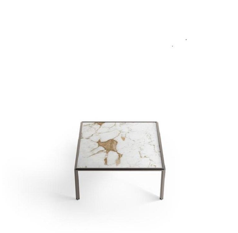 Modern Calacatta Gold Marble Coffee Table Molteni&C by Vincent Van Duysen - Jan For Sale