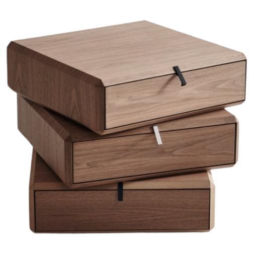 Molteni&C Theorama Wood Chests by Ron Gilad For Sale