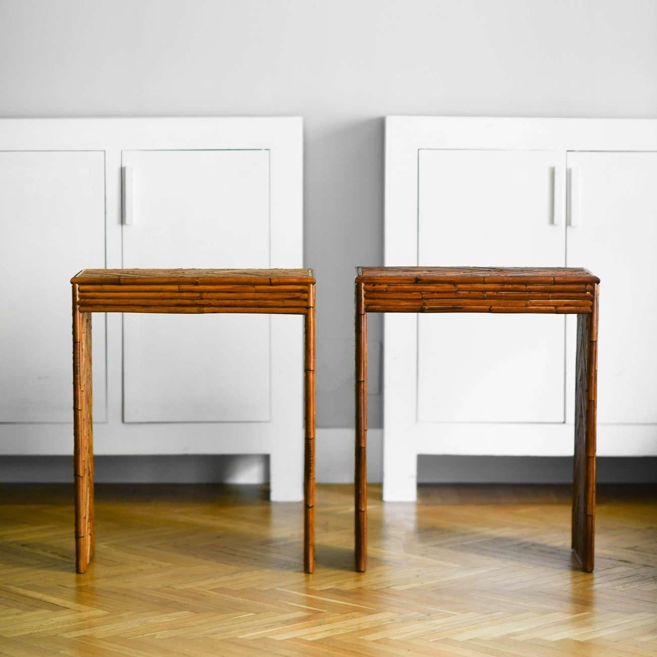 Console di bambù 