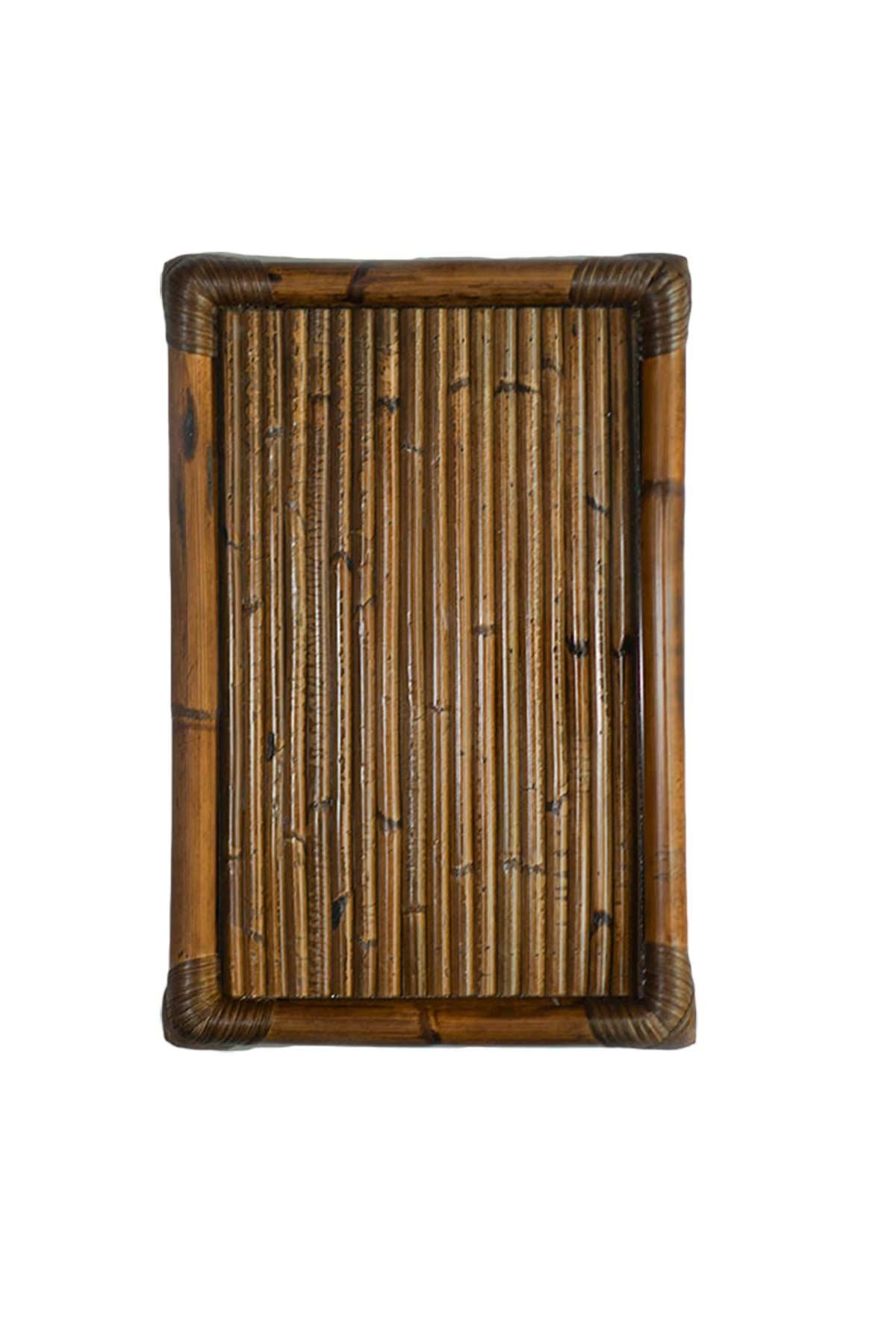 “Molto Editions” rectangular bamboo tray. Italian artisanal production.
Dimensions: 40 W x 4 H x 26 D cm
Materials: bamboo.
Other size available see our storefront or contact us for more informations.
