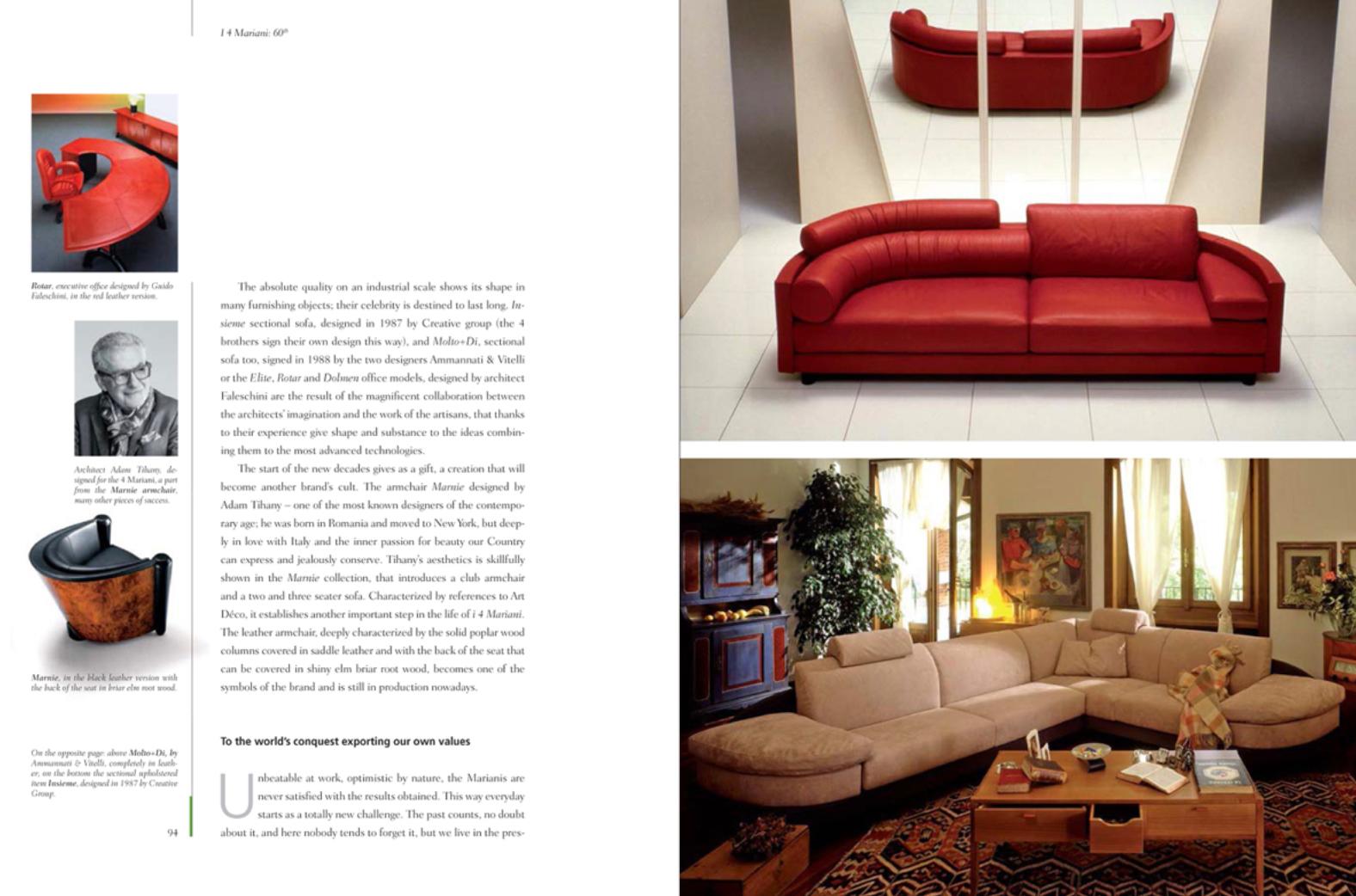 'Molto+Di' Postmodern Sectional by Ammannati & Giampiero for i4 Mariani, Signed 12