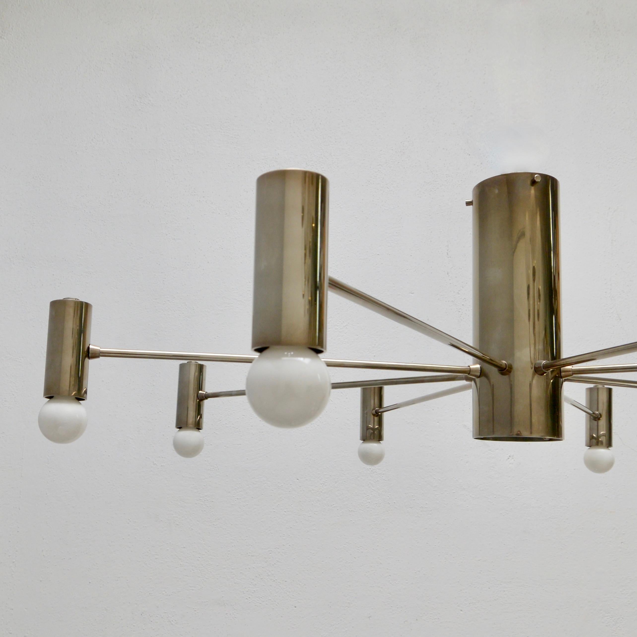 Alluminio Lampadario MoLUno FM AS in vendita