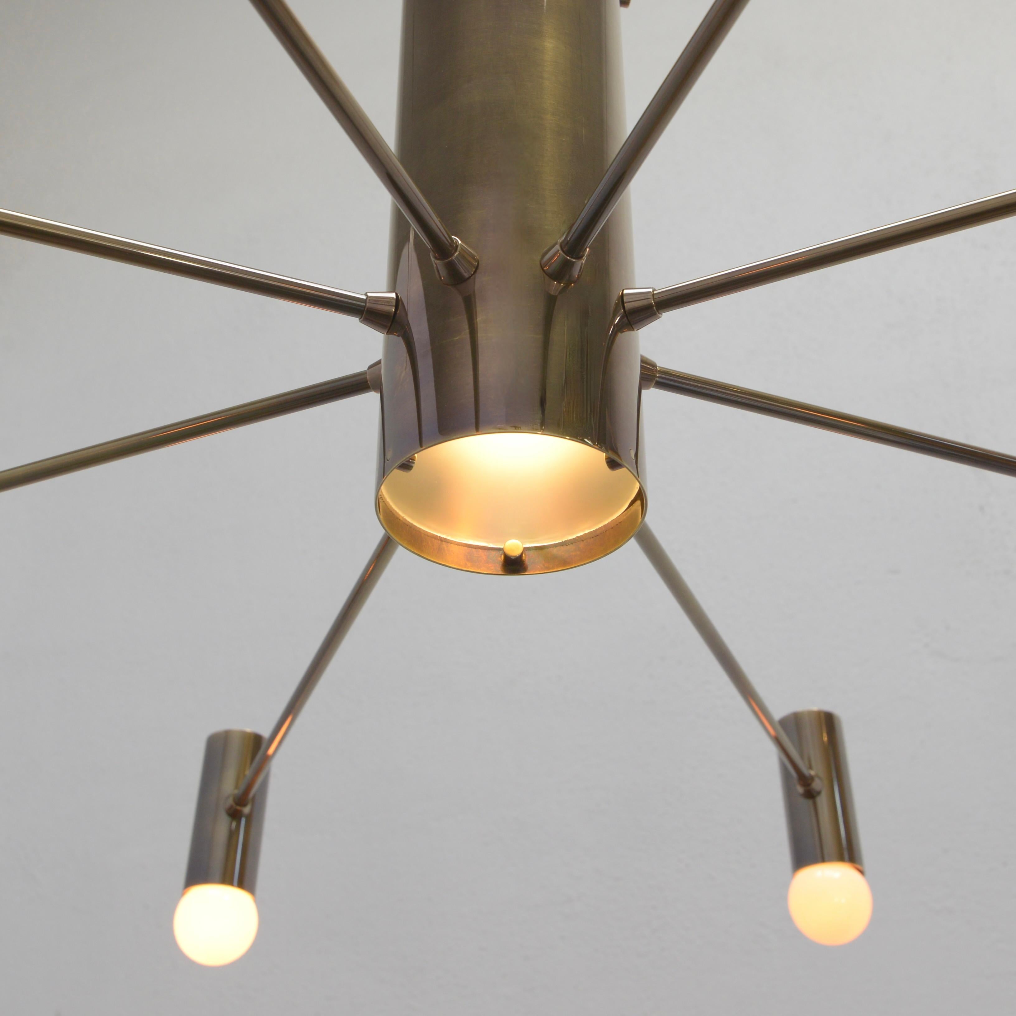 Lampadario MoLUno FM BR in vendita 1