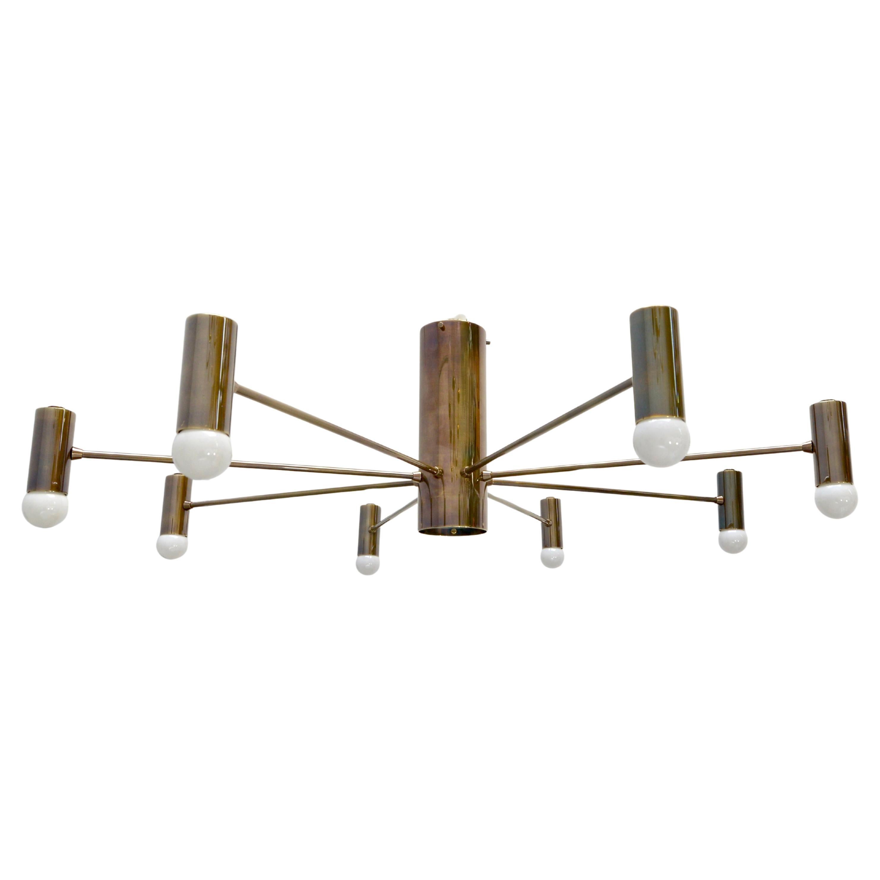 MoLUno Chandelier FM BR