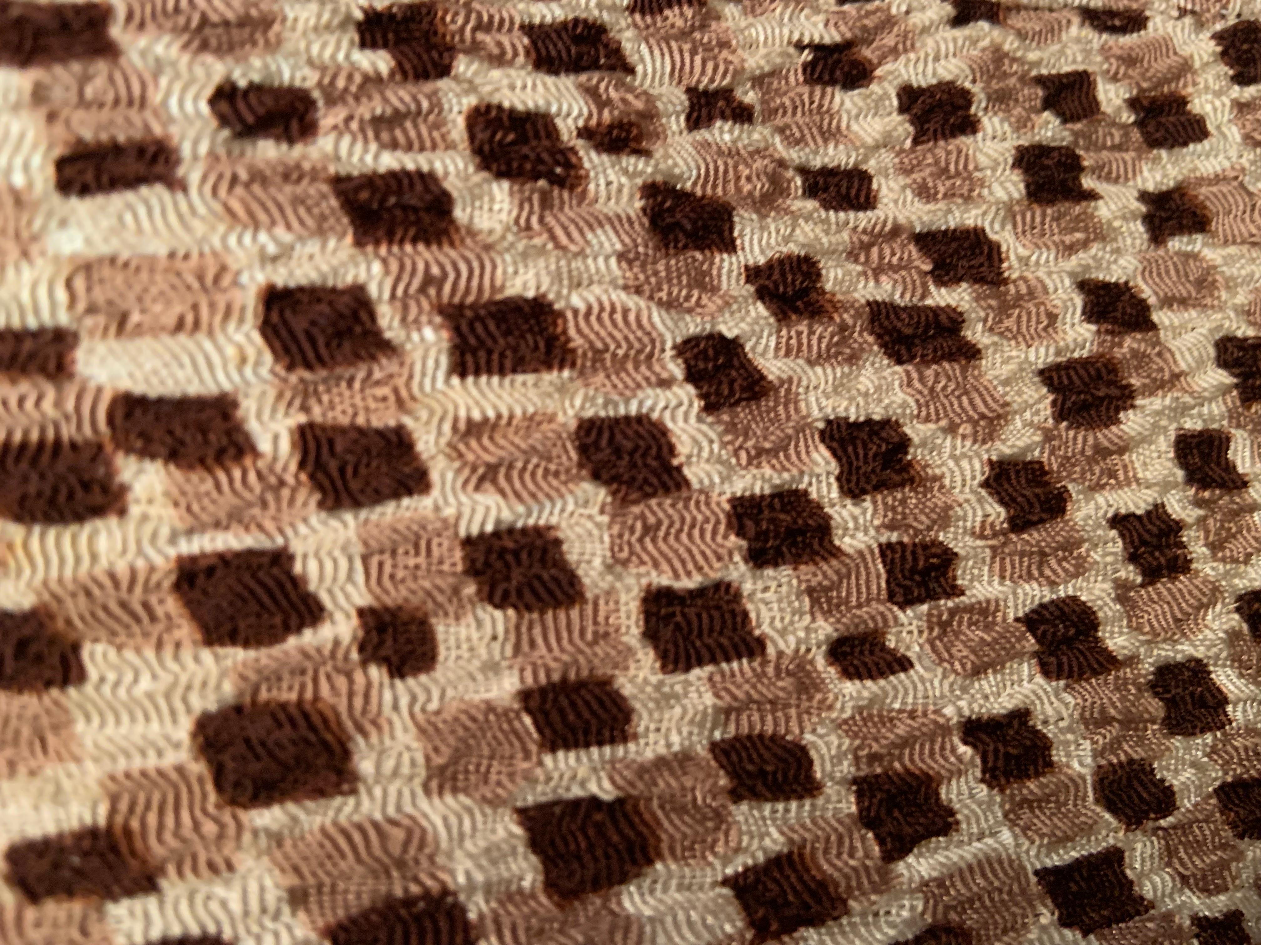 Molyneux Haute Couture Patterned Silk Jacket For Sale 6