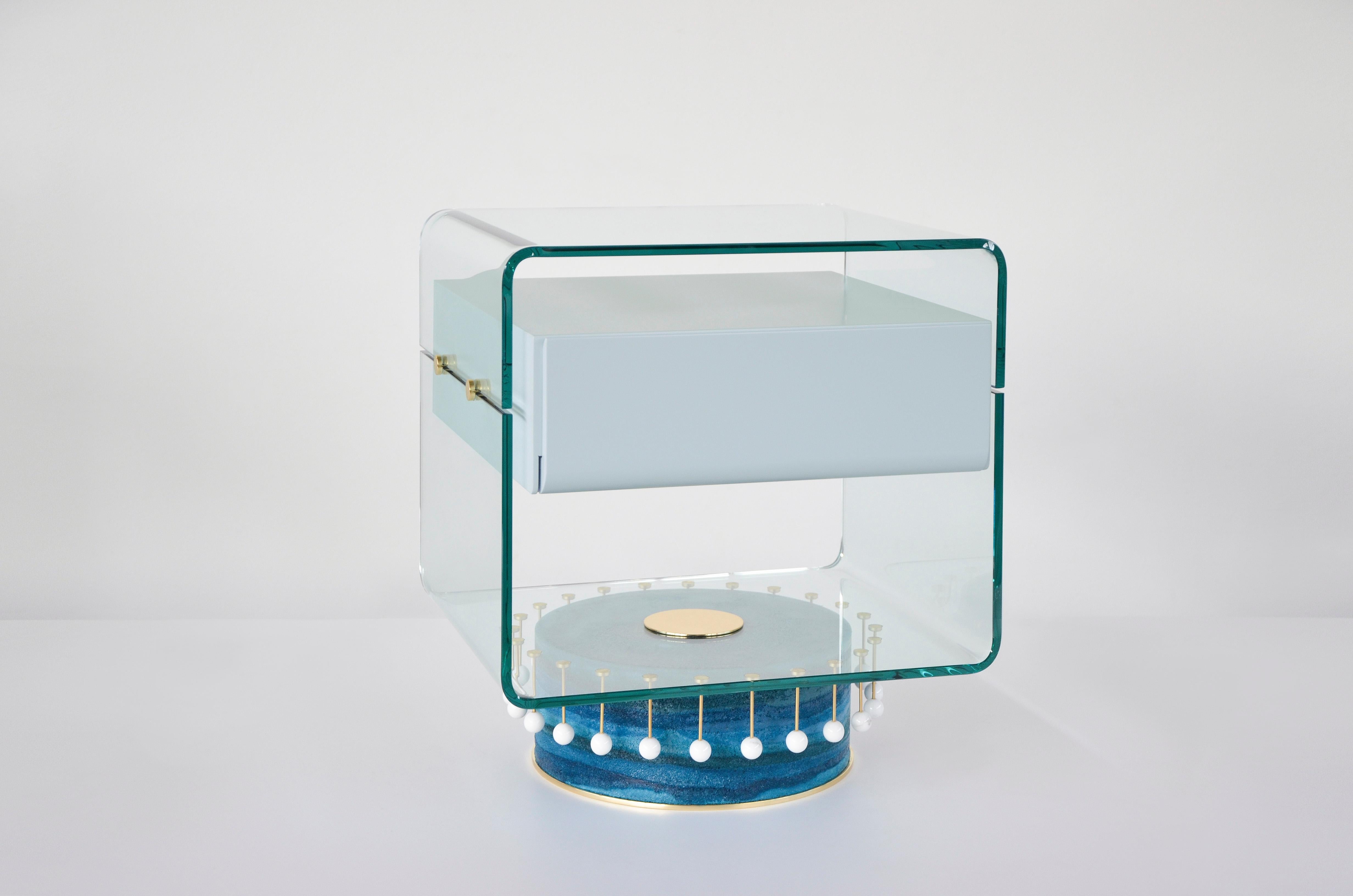 Contemporary MoM, Nightstands by Sayar & Garibeh for House of Today For Sale