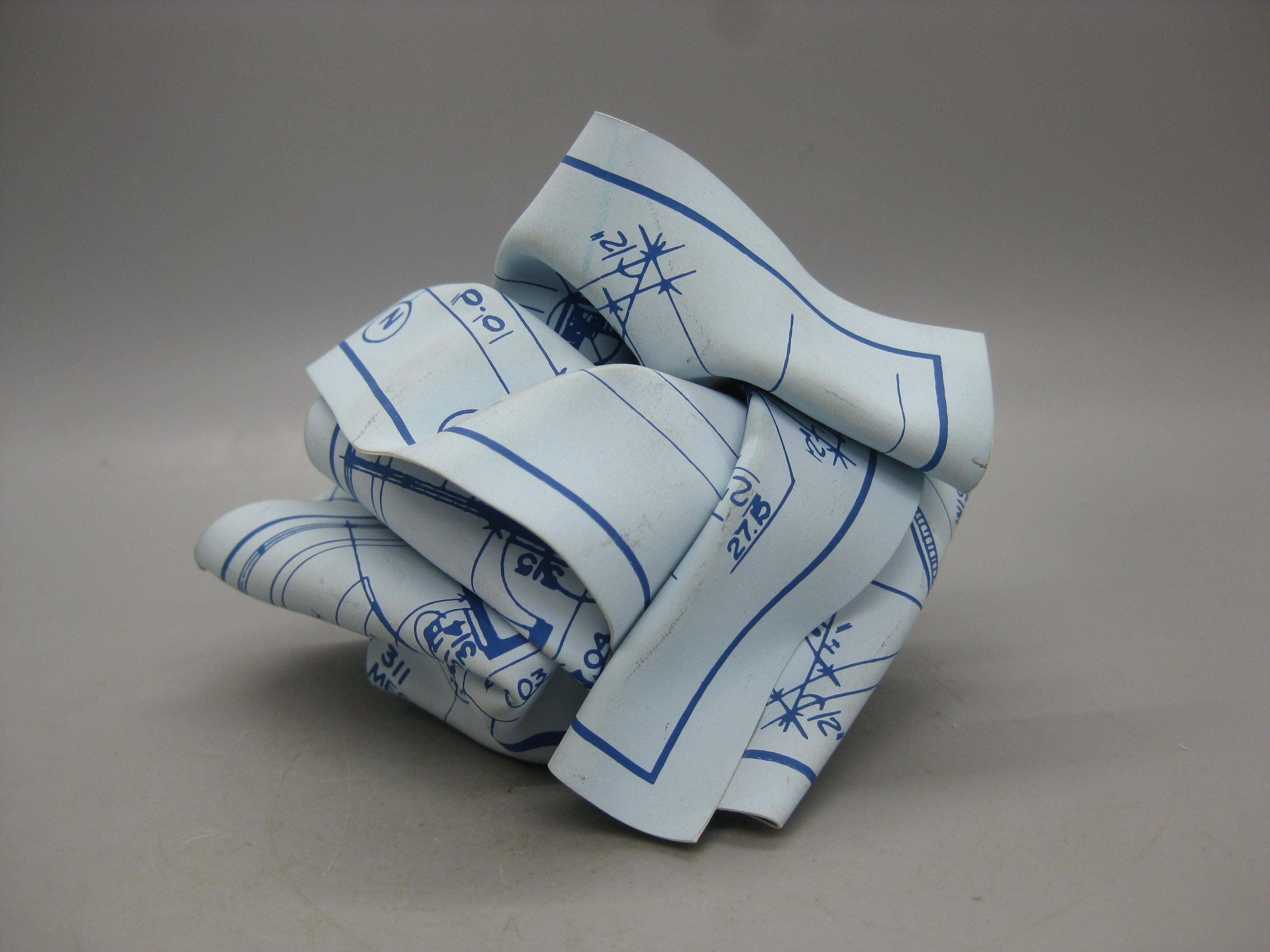 Late 20th Century MoMA 1986 Blueprint Paperweight 