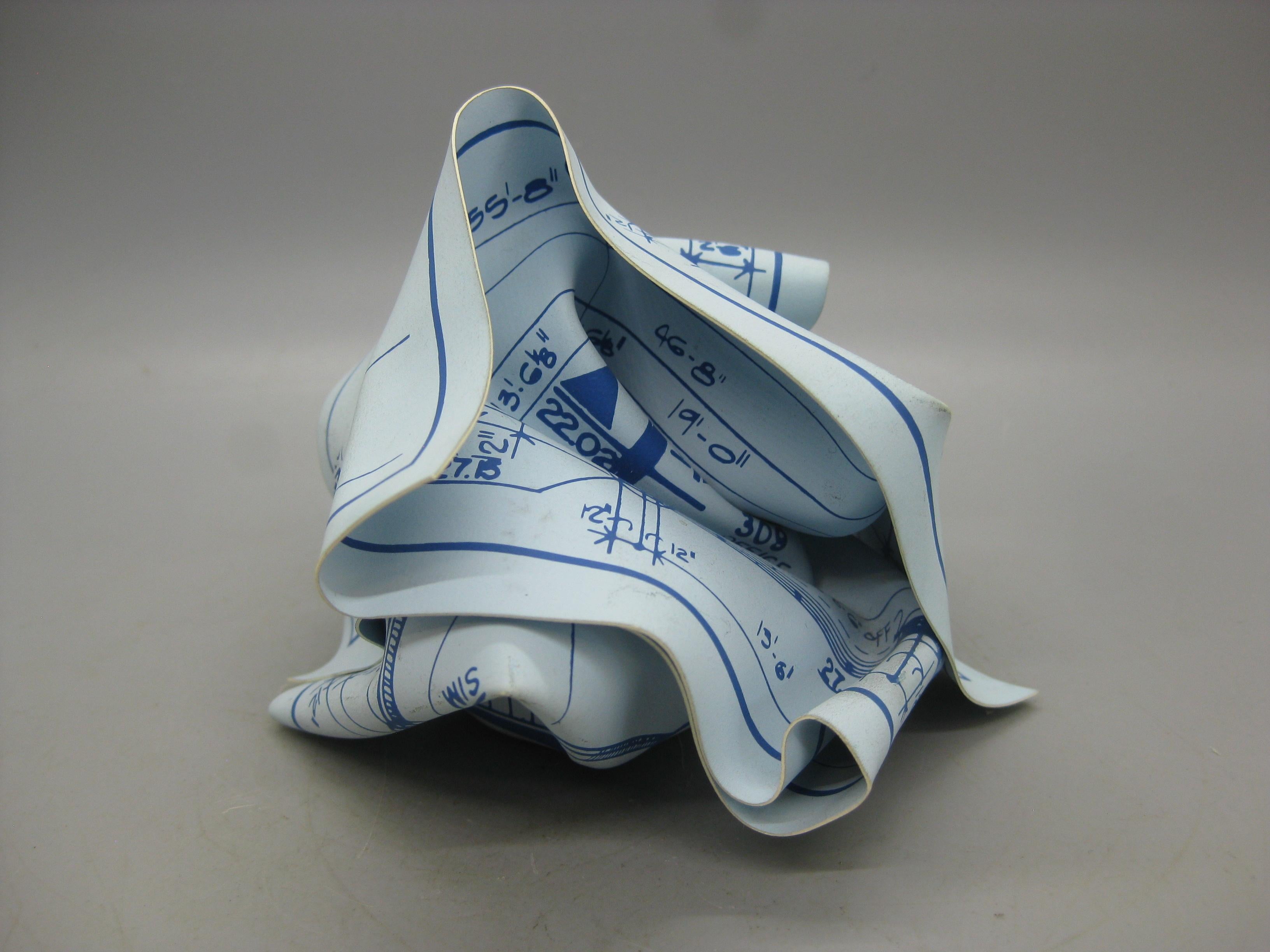 MoMA 1986 Blueprint Paperweight 