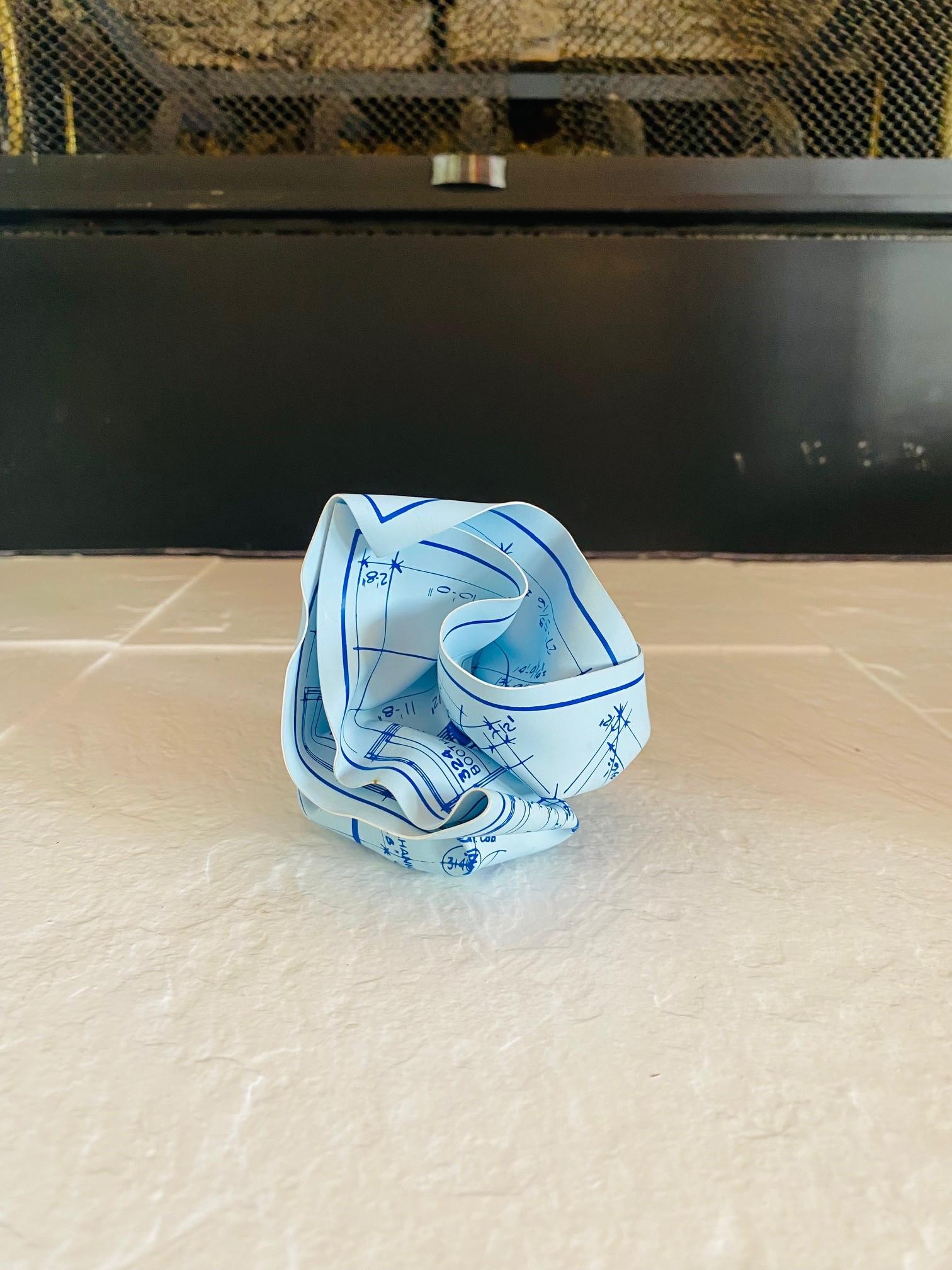 Late 20th Century MoMA 1986 Blueprint Paperweight 