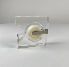 MoMA NY Robert P. Gottlieb Design Lucite Tape Dispenser \'1963-1973'