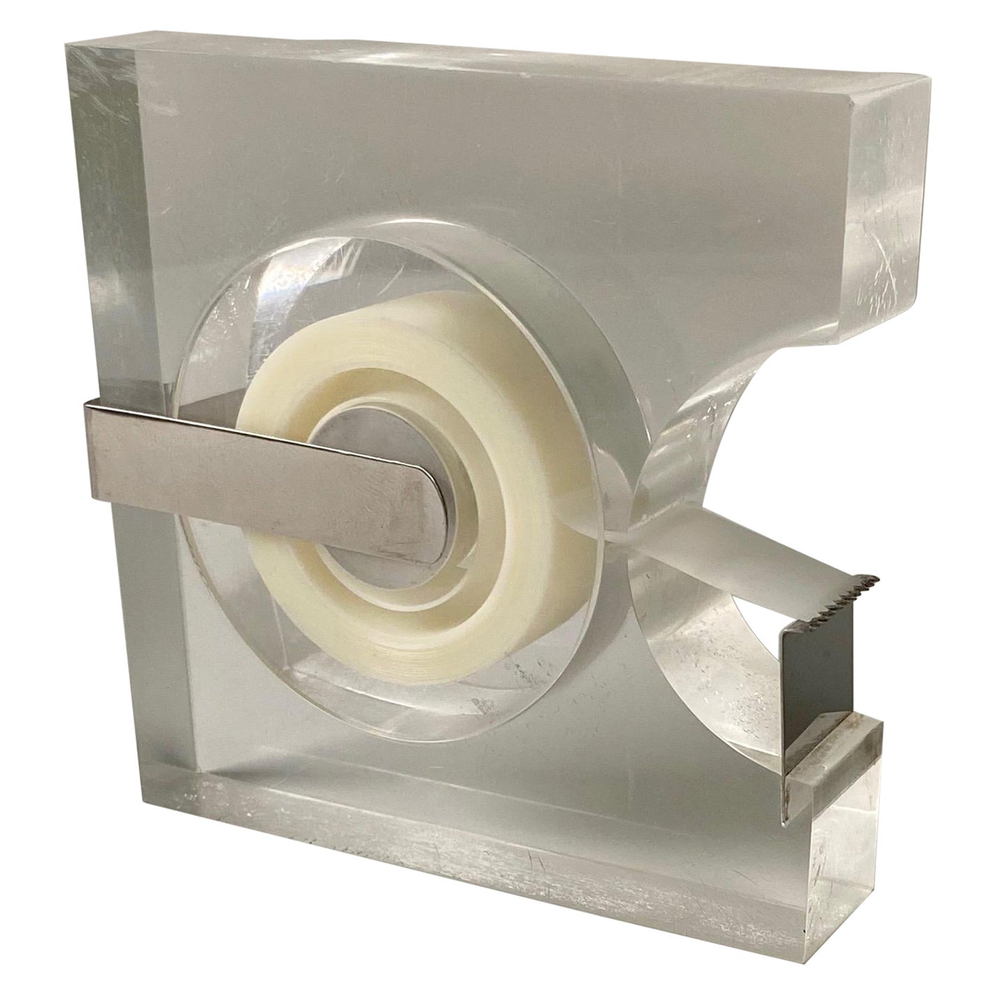 MoMA NY Robert P. Gottlieb Design Lucite Tape Dispenser \
1963-1973
