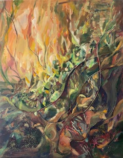 Embrace the beauty of life. Abstract painting