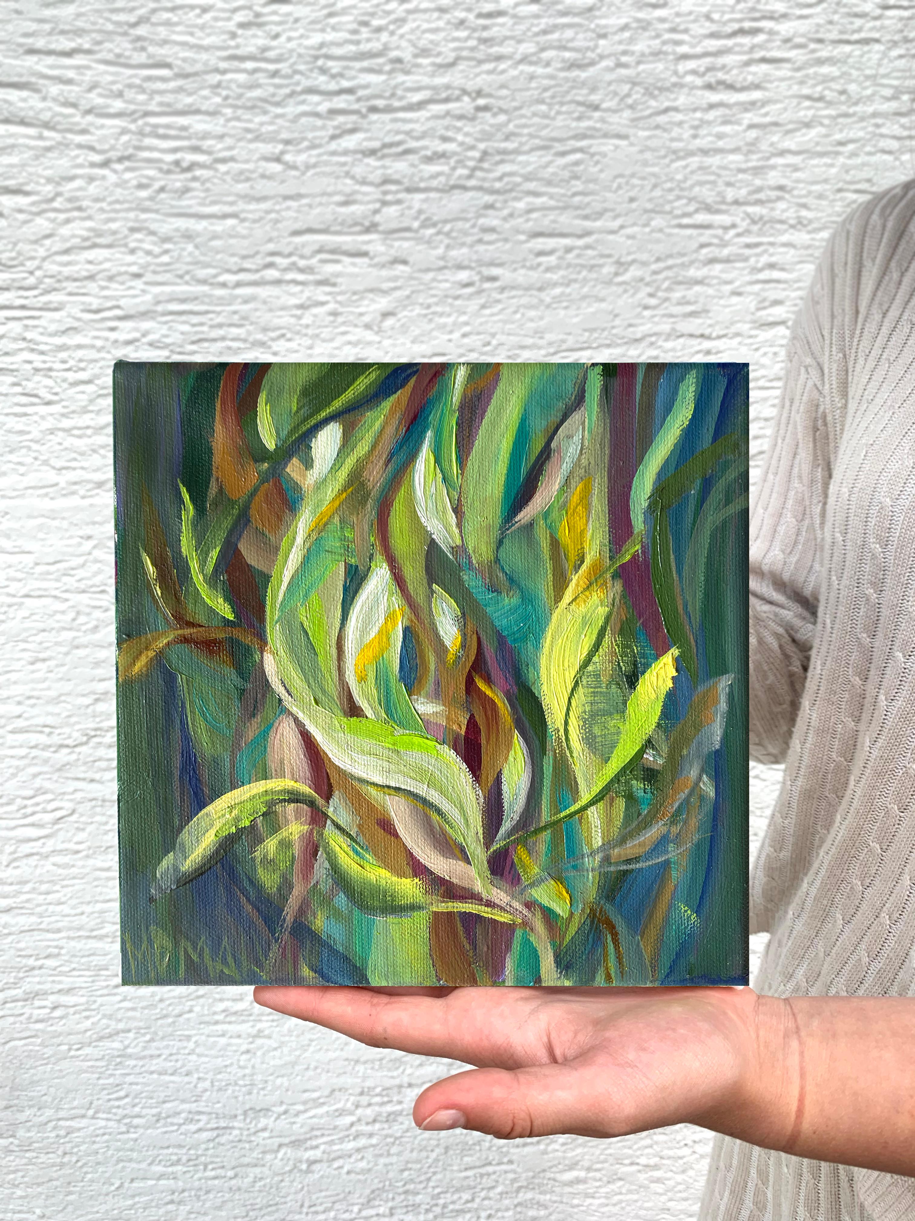 Fühlen. Abstraktes Ölgemälde im Angebot 5