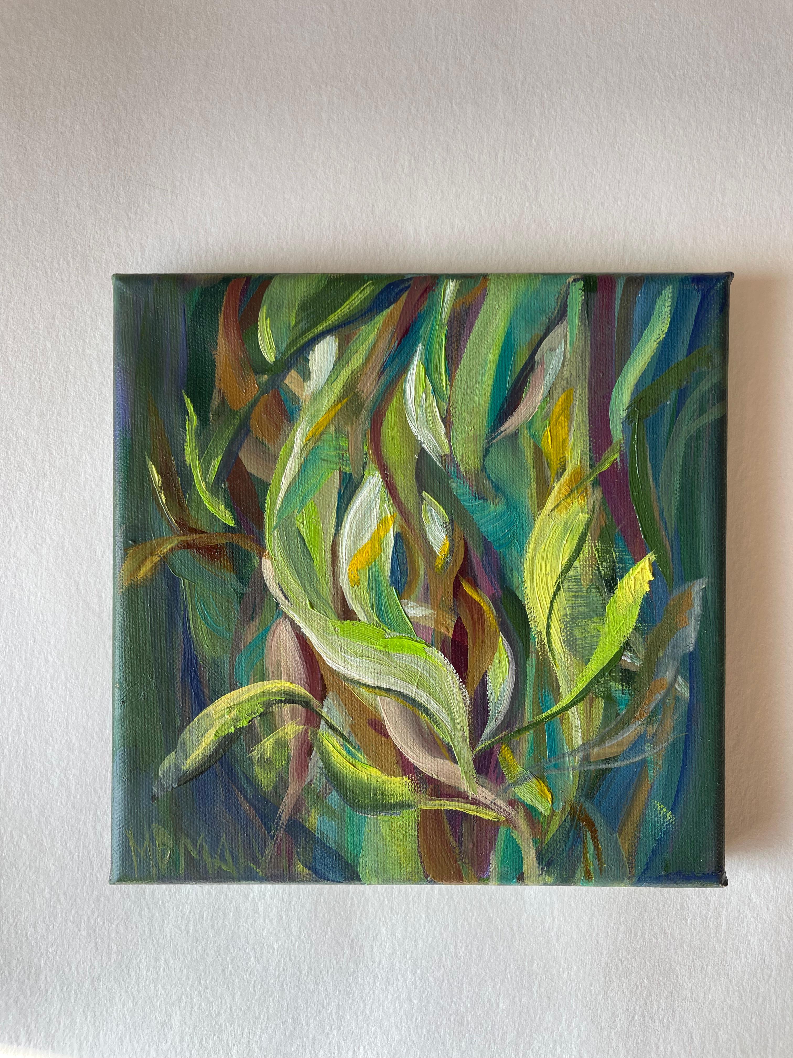 Fühlen. Abstraktes Ölgemälde im Angebot 2