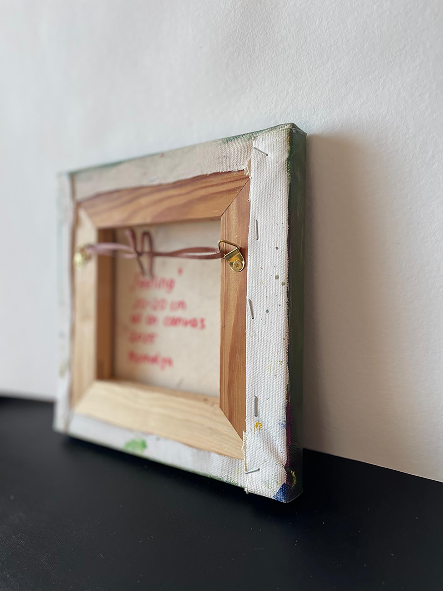 Fühlen. Abstraktes Ölgemälde im Angebot 4