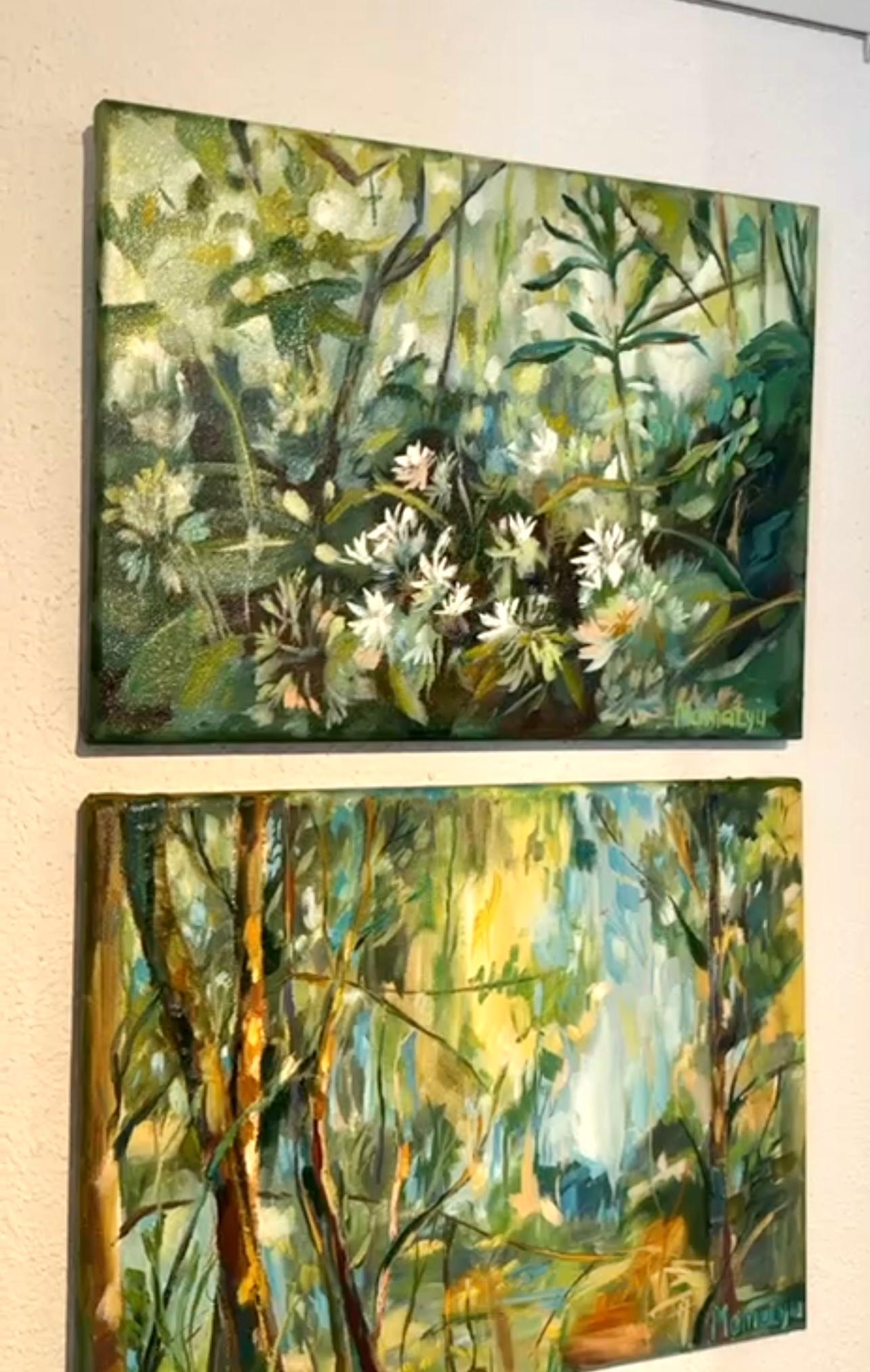 The concept of my art is to return to inner balance through contemplating the beauty of nature, to find support and harmony using natural resources. After all, the diversity of shapes, colours and shades in nature surprises us, showing us endless