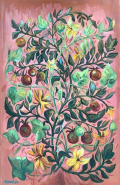 Grace of weaves -ornament of climbing plants. Limited edition PRINT , Giclee