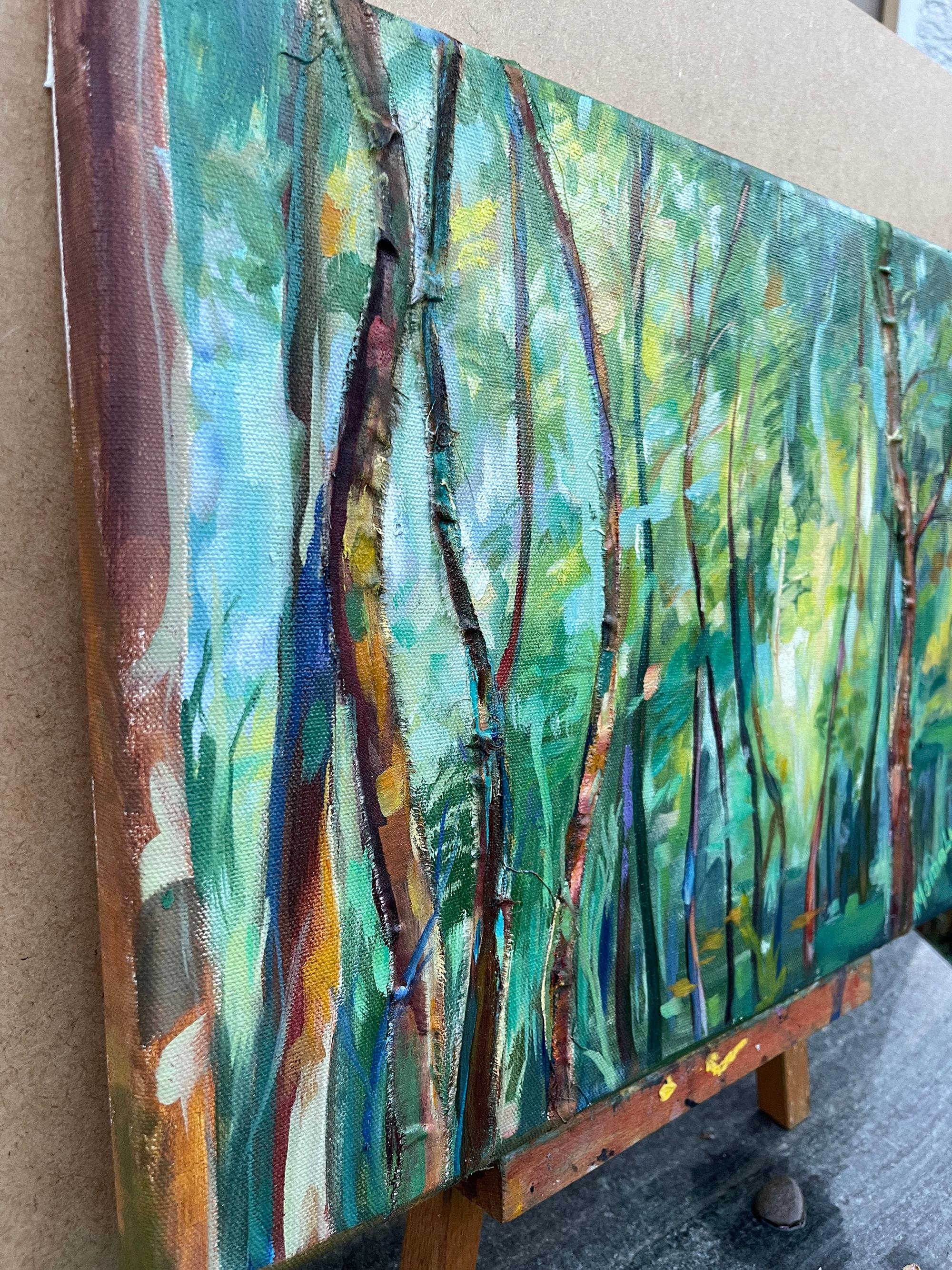 Il concetto della mia arte è quello di tornare all'equilibrio interiore attraverso la contemplazione della bellezza della natura, per trovare sostegno e armonia utilizzando le risorse naturali. Dopo tutto, la diversità di forme, colori e sfumature