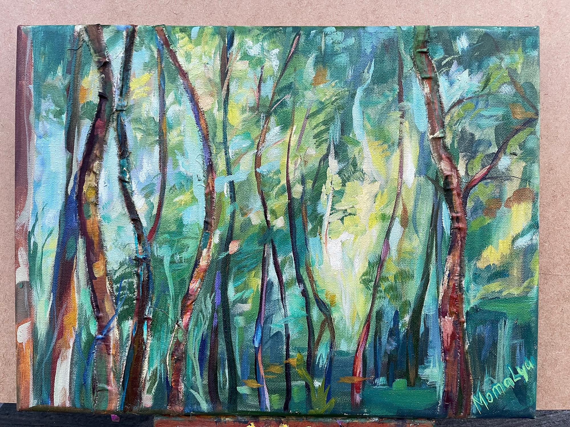 Nel silenzio della foresta. in vendita 3