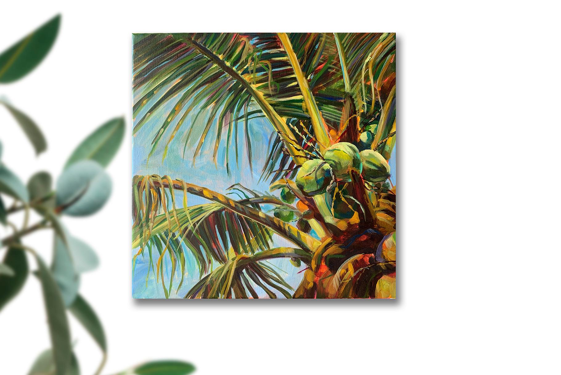 jungle oil painting