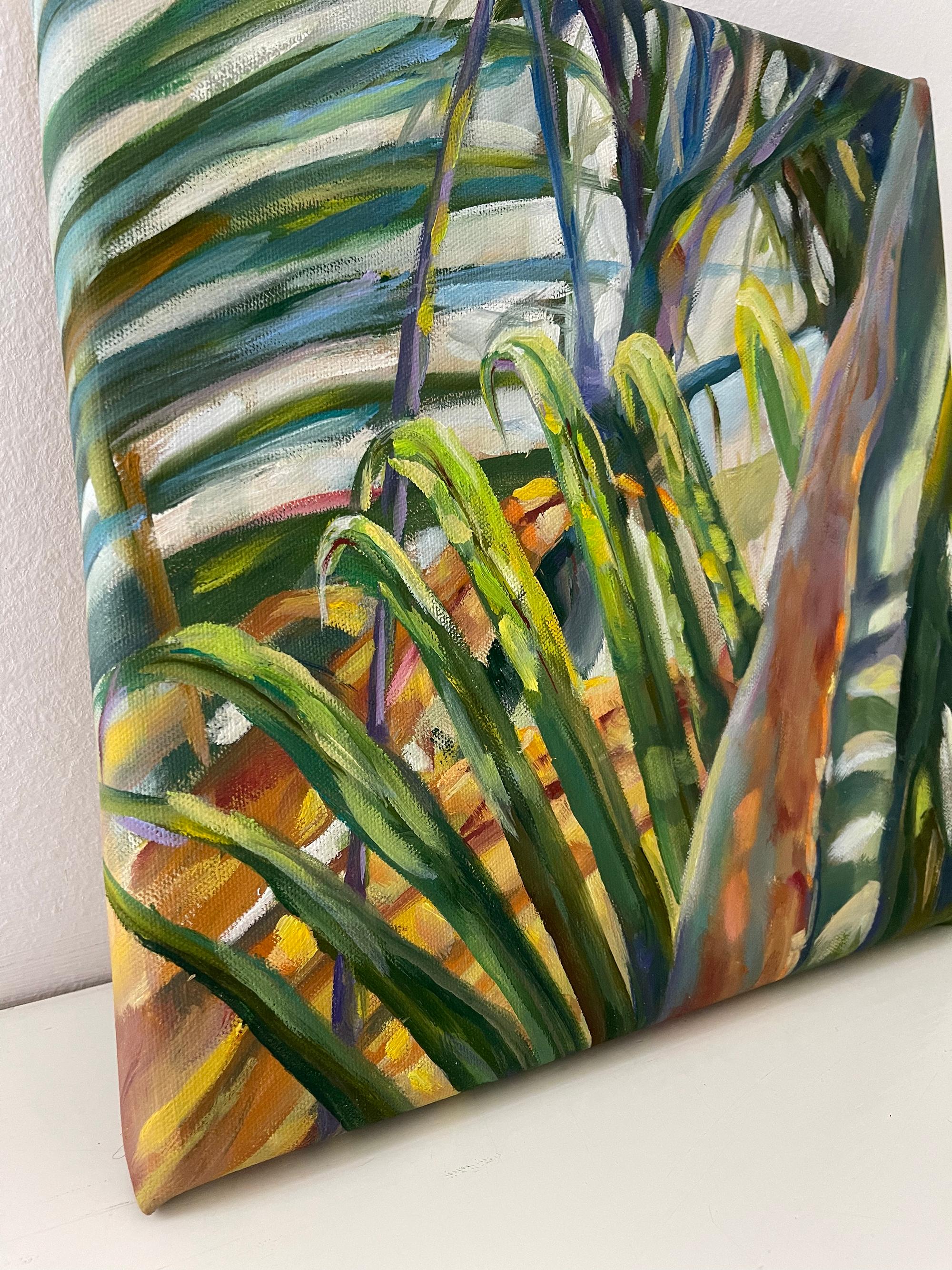 Tropical Greetings. Palm leaves For Sale 4