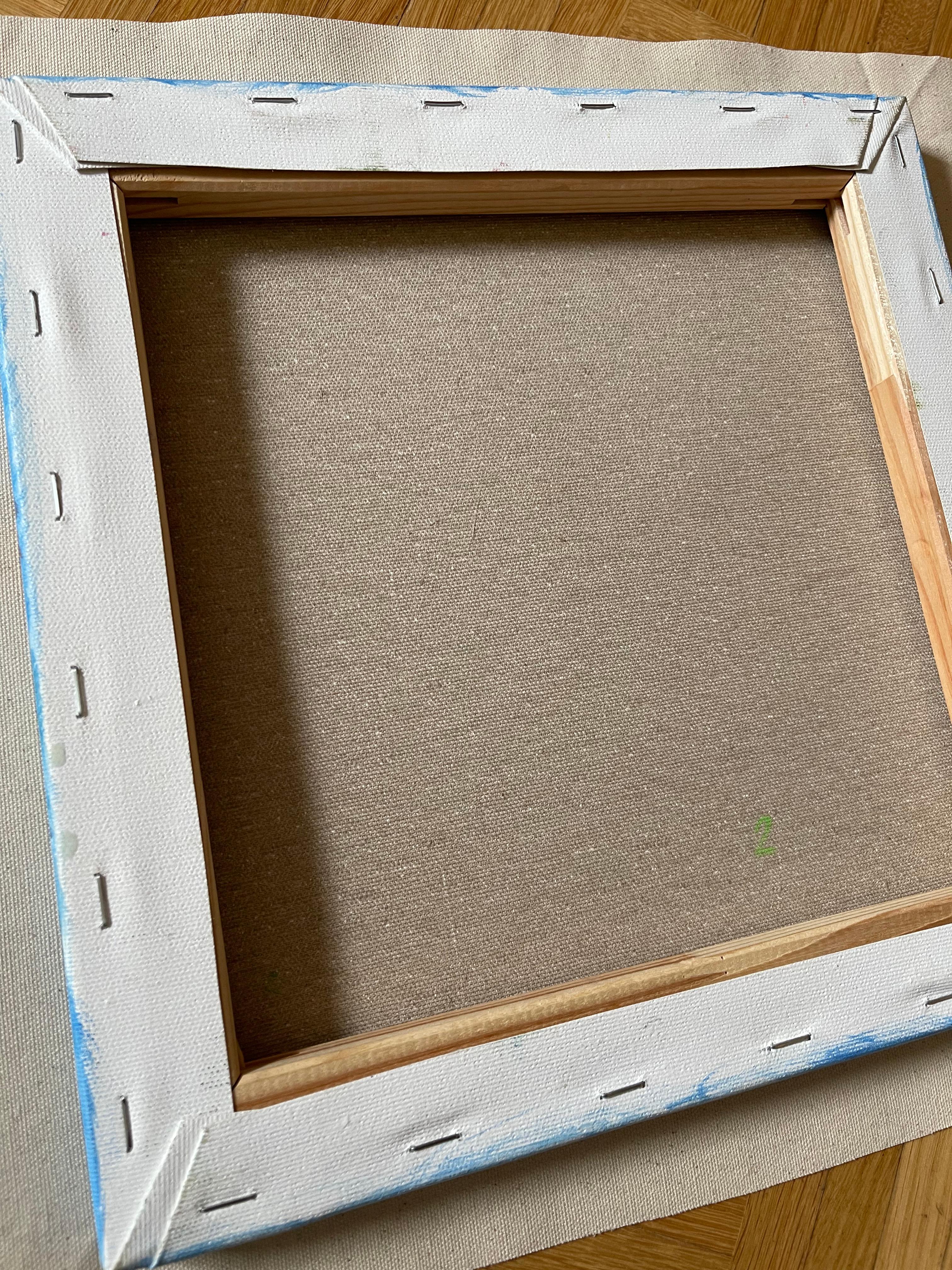 Tropical Symphony Of Colours. Greenery Square painting (Impressionismus), Painting, von Momalyu Liubov