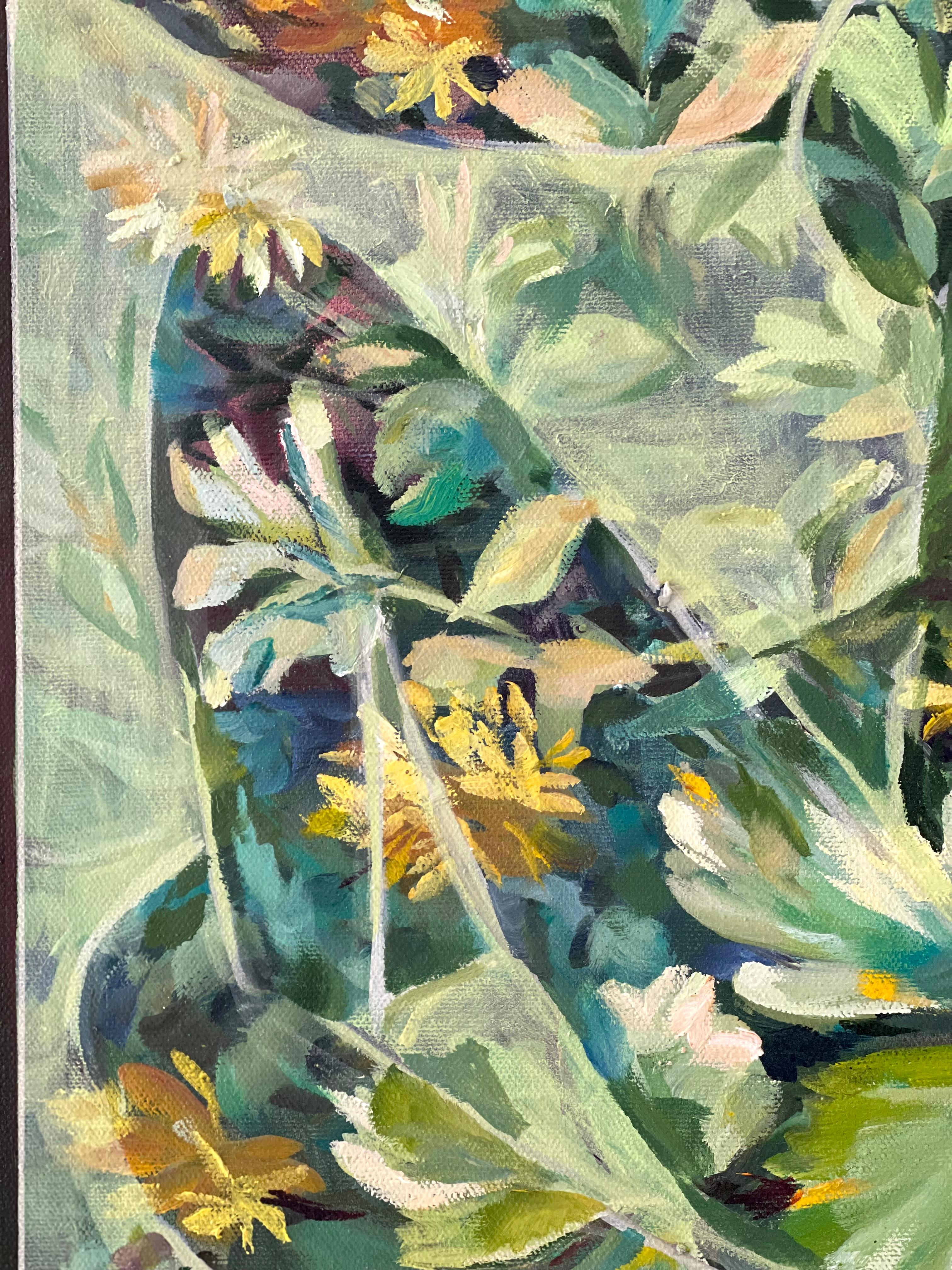 „Was mit Stereotypen?“  2 im Triptychon. Dekorative soziale Kunst – Painting von Momalyu Liubov