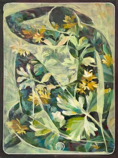 "What about stereotypes?"  2 in the triptych. Decorative social art