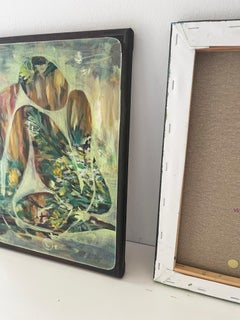 "What about stereotypes?"  3 in the triptych. Decorative social art