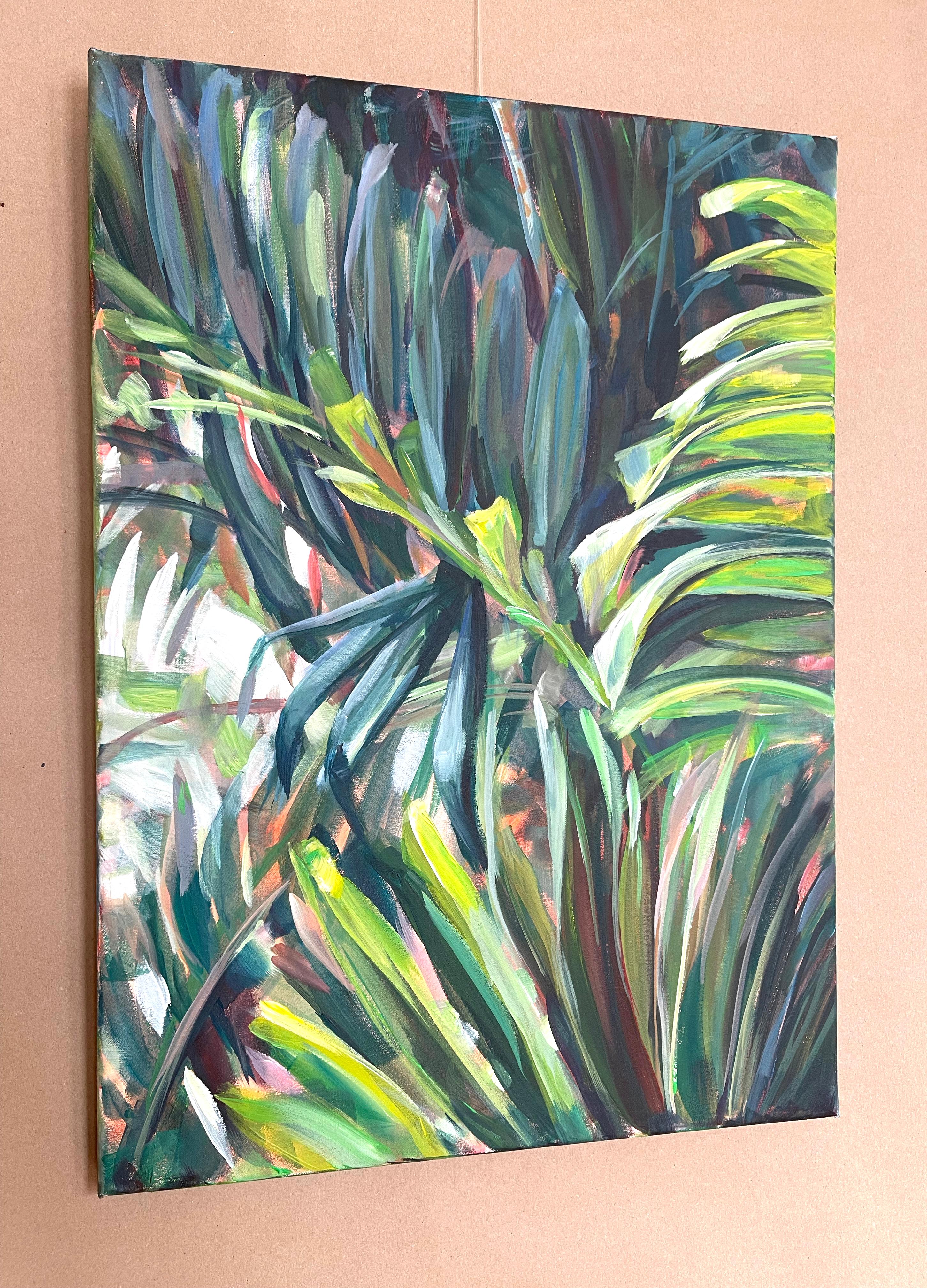 Whisper of palms. Greenery Tropical leaves. For Sale 5