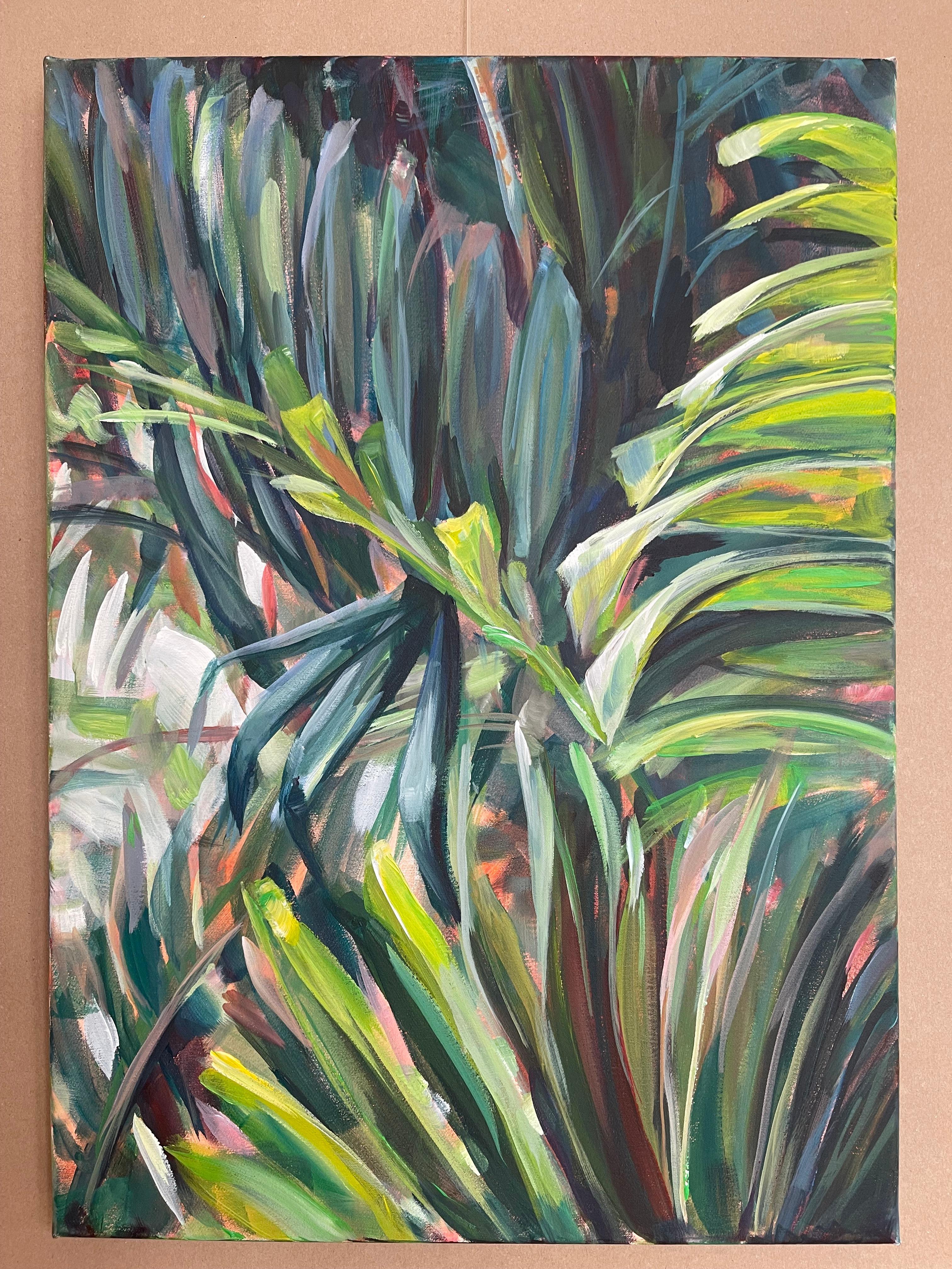 Whisper of palms. Greenery Tropical leaves. For Sale 2