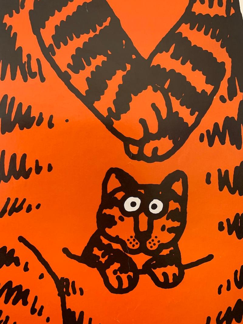 'Momcat', affiche vintage originale de BK LIBAN, 1977, New York 

Il s'agit d'une affiche originale de 1977, en bon état. Les couleurs sont éclatantes. Un poster parfait pour tous les amoureux des chats !


CONDITION	
Bon

FORMAT	
un-Linen