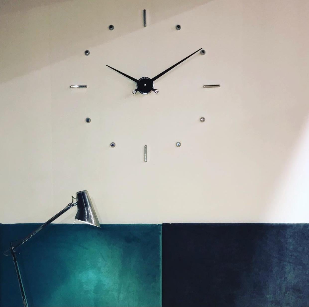 Contemporary Momento 12 Wall Clock, Modern, Italy, 2019
