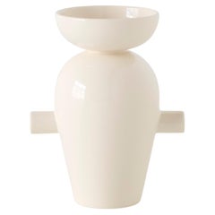 Vase Momento JH40, crème, de Jaime Hayon pour &Tradition