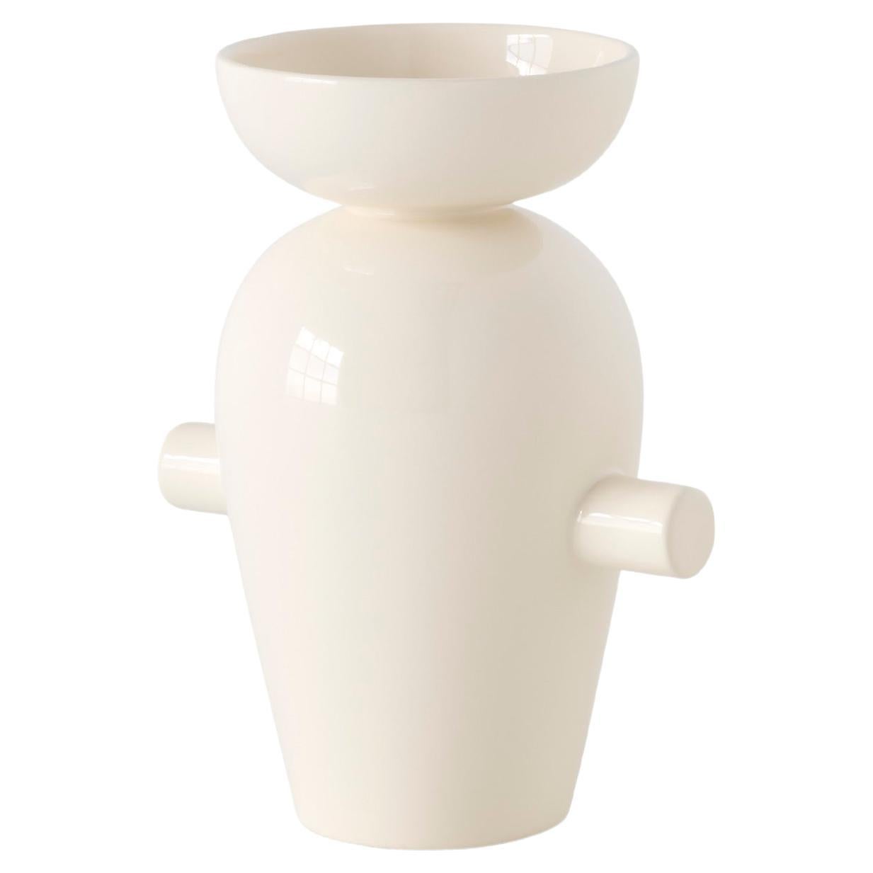 Vaso Momento JH40, Crema , di Jaime Hayon per &Tradition in vendita