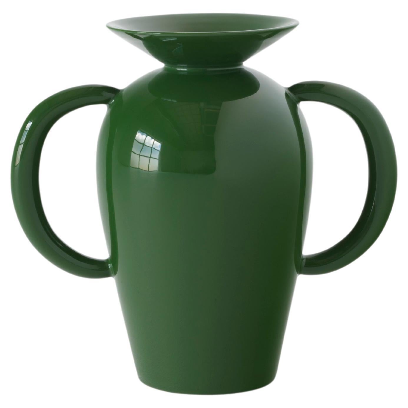 Momento JH41 Vase, Emerald , by Jaime Hayon for &Tradition For Sale