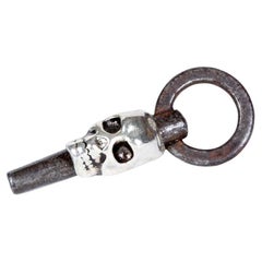 Momento Mori Skull Pocket watch Key