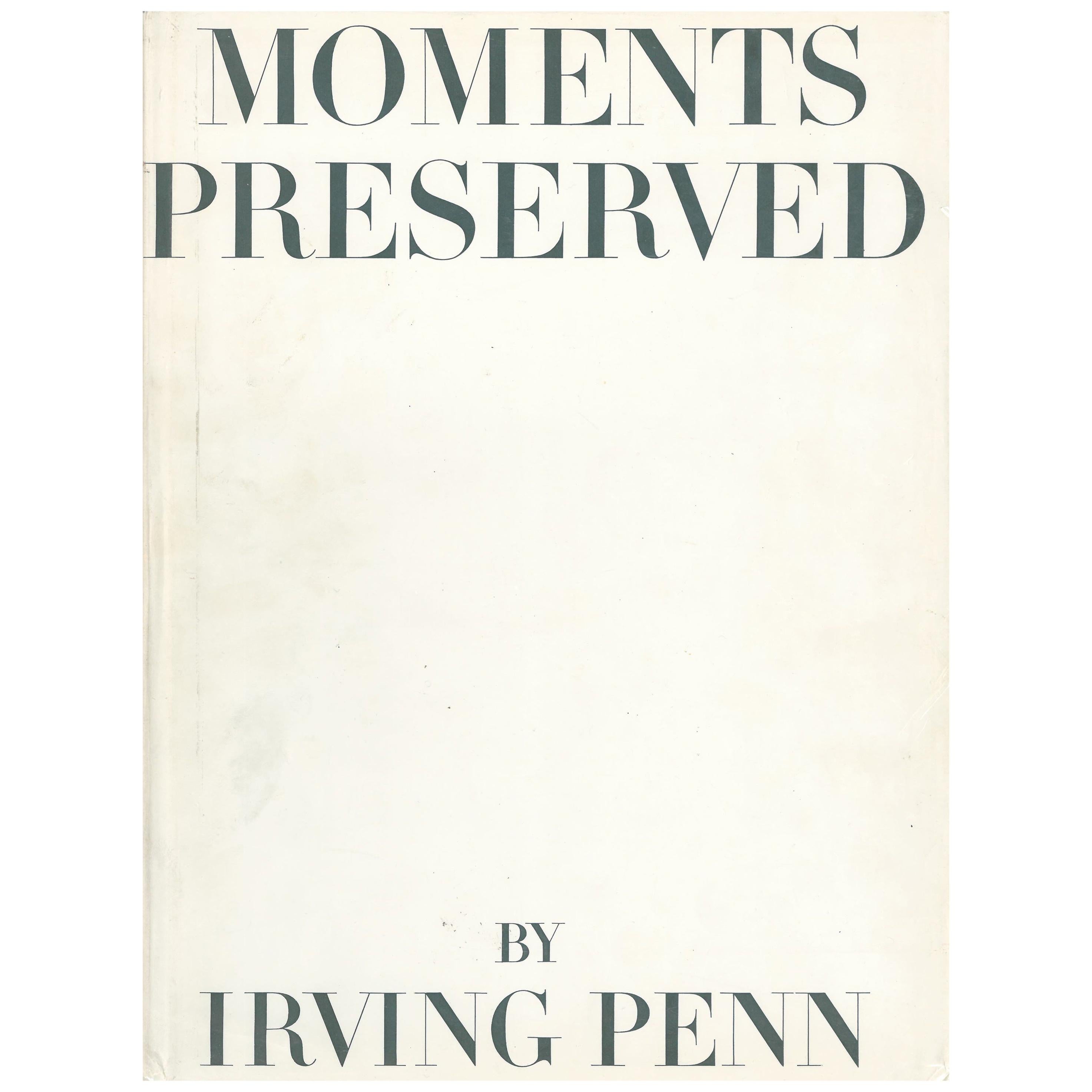 Moments Preserved by Irving Penn (Book) For Sale