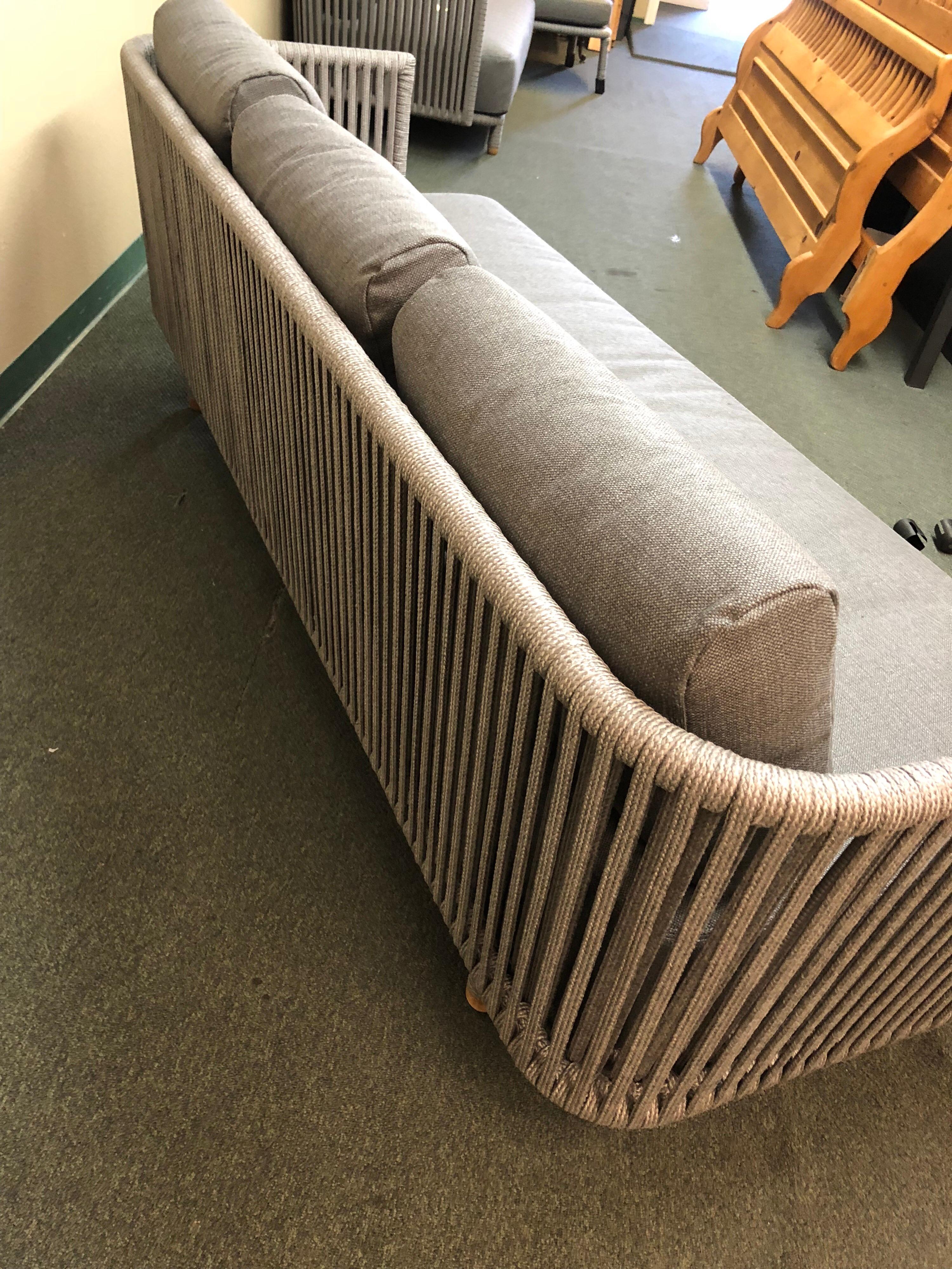 Modern Moments Sofa by Cane-Tine For Sale