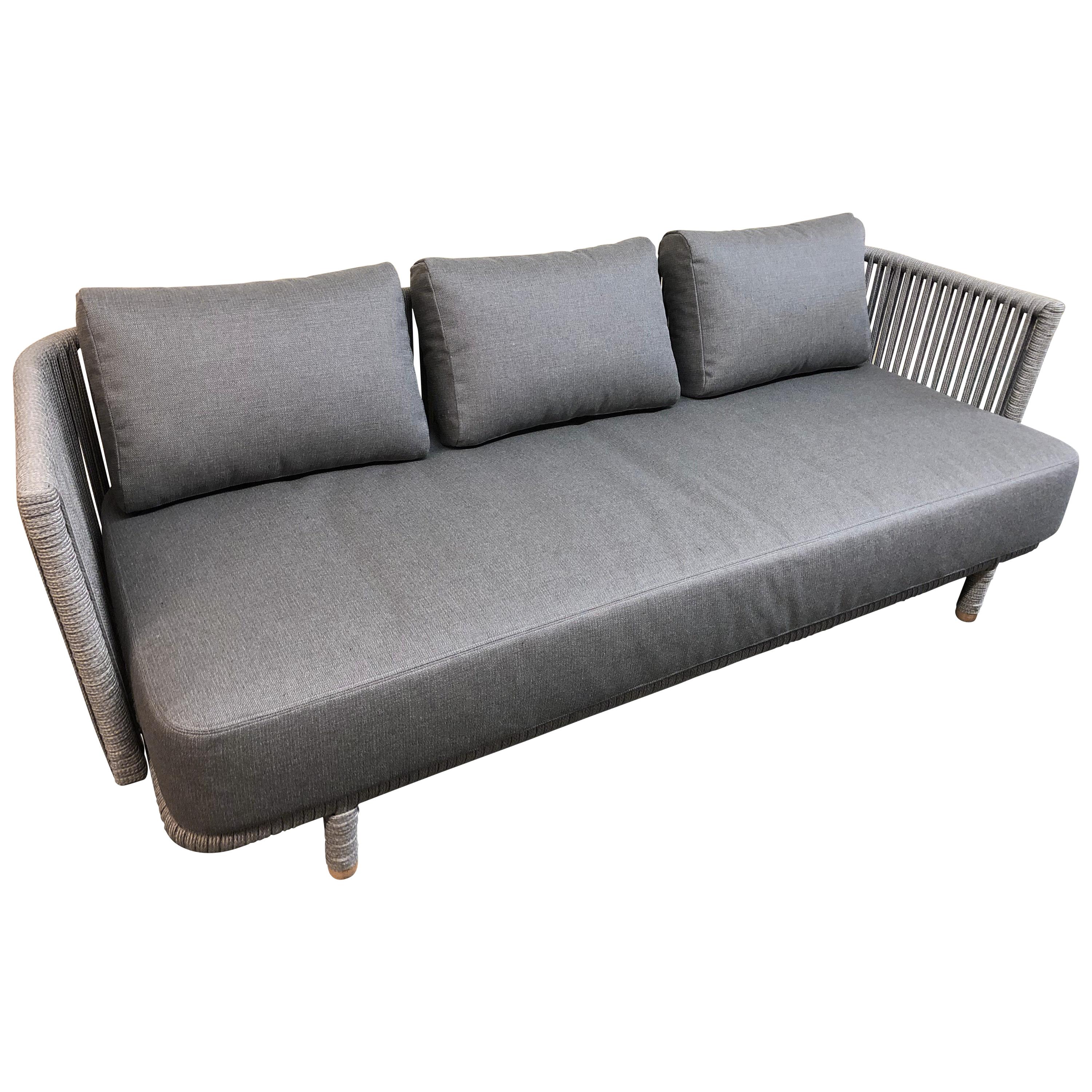 Moments Sofa by Cane-Tine For Sale
