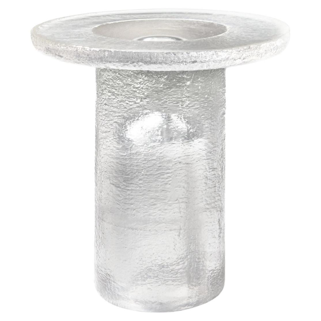 Momo clear resin coffee table Made in Italy by Hessentia For Sale