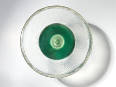 Momo green resin coffee table Made in Italy by Hessentia