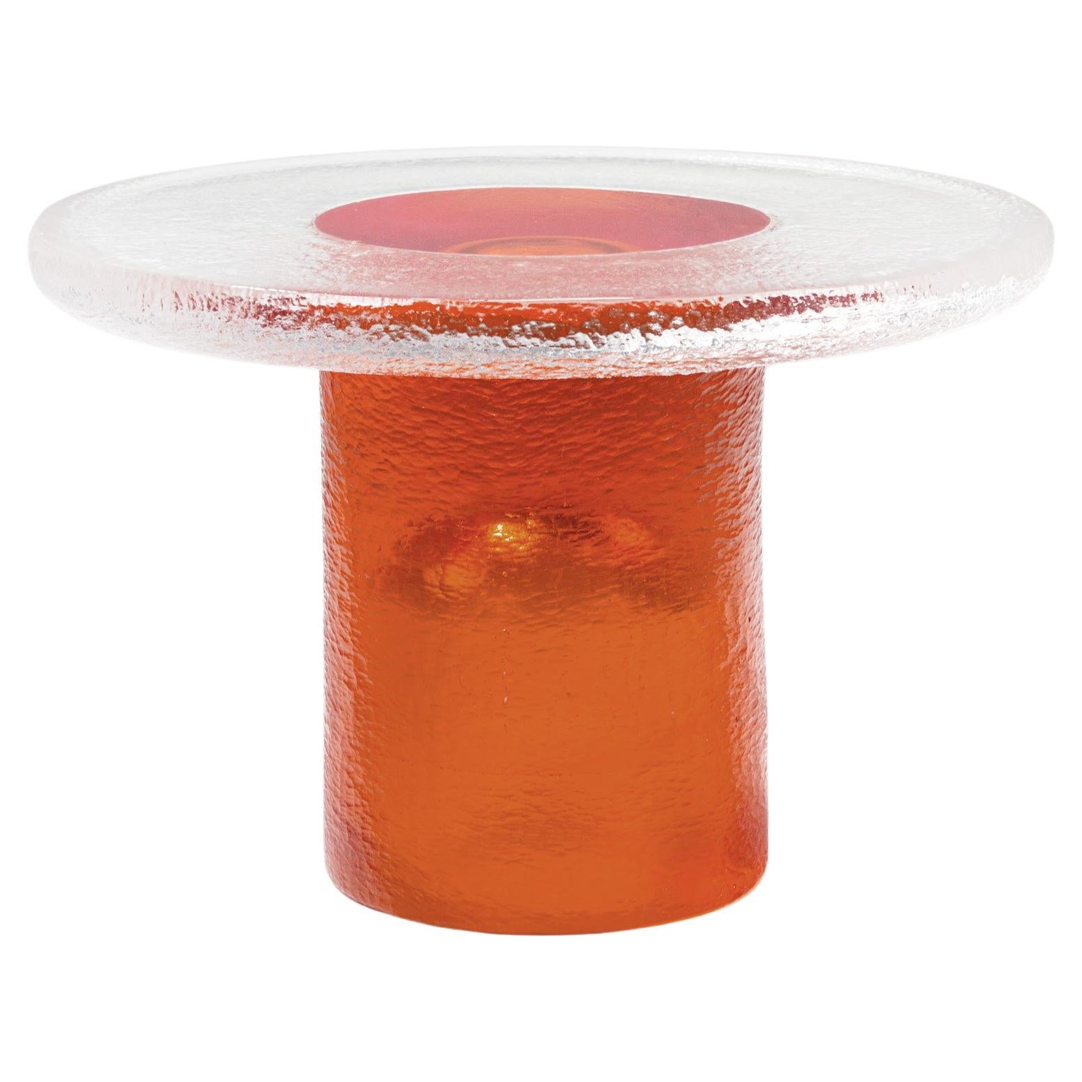 Momo rust resin coffee table Made in Italy by Hessentia