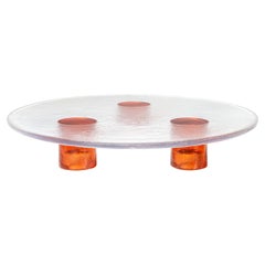 Mesa de centro redonda de resina oxidada Momo Made in Italy by Hessentia