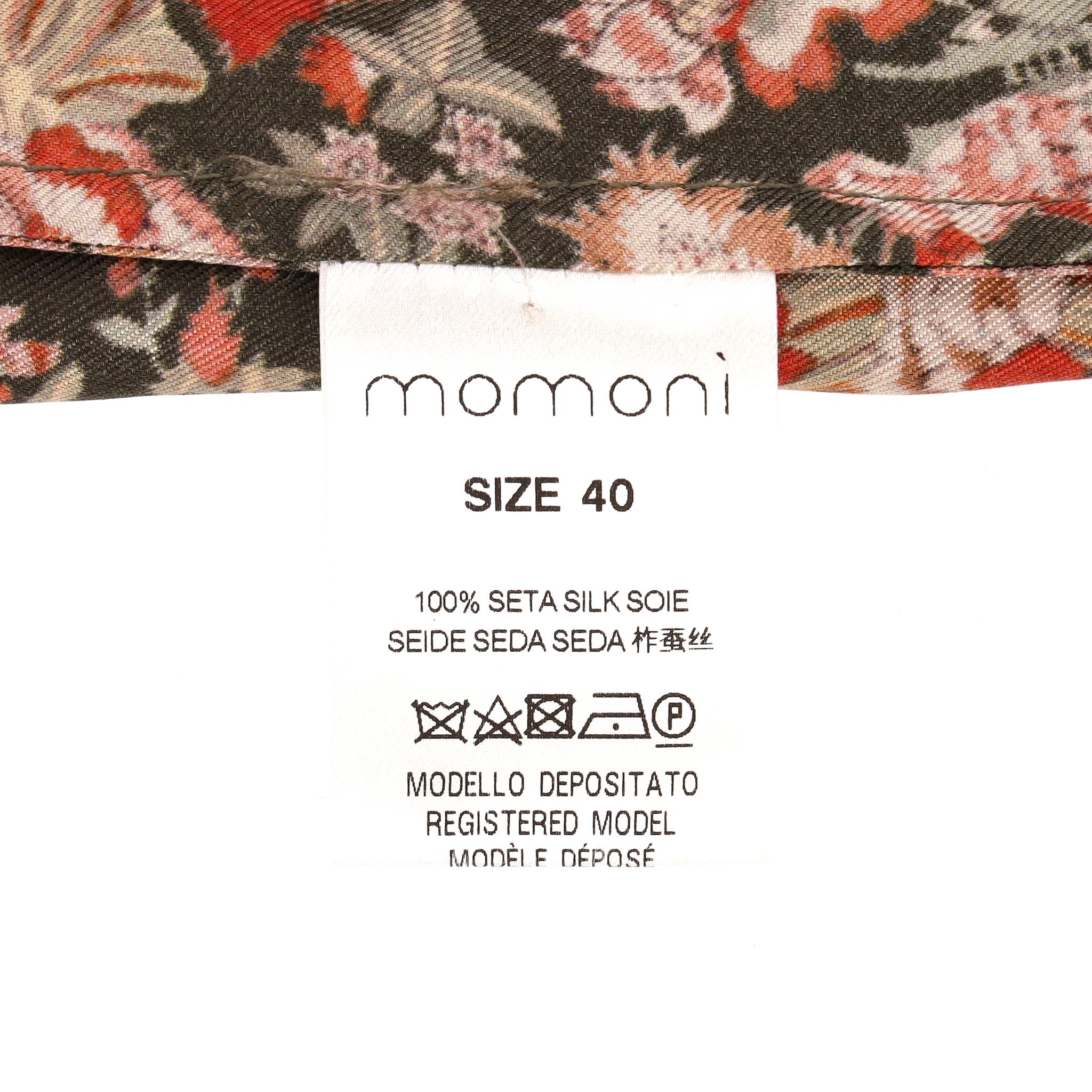 Momoni Silk Floral Top im Angebot 1