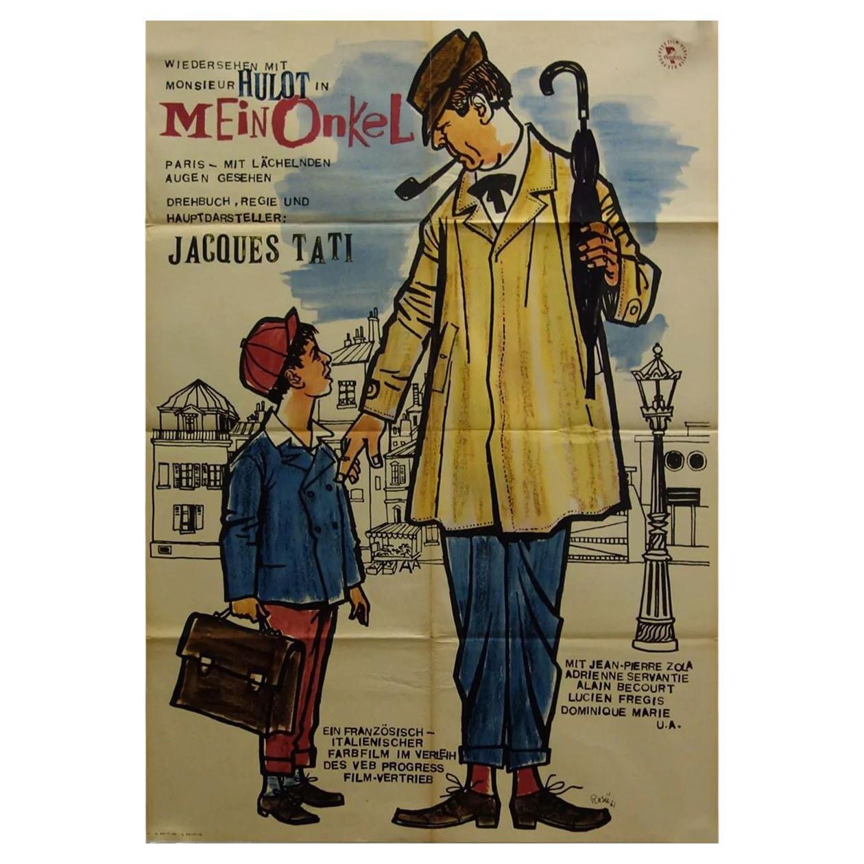 Mon Oncle, Unframed Poster, 1958 For Sale
