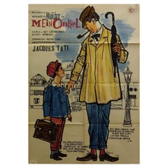 Mon Oncle, ungerahmtes Poster, 1958