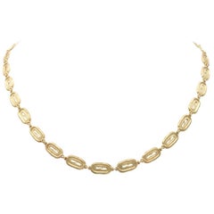 Mon Pilar Jewelry Roma Necklace in 14 Karat Yellow Gold