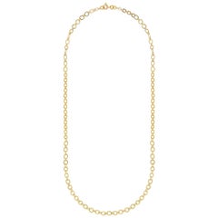 Mon Pilar Jewelry Sole Necklace in 14 Karat Yellow Gold