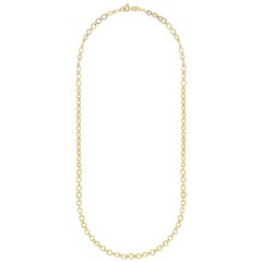 Mon Pilar Jewelry Sole Necklace in 14 Karat Yellow Gold